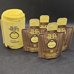 Sun Bum Skin Care Headband and Lotion Set